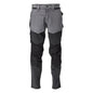 Pantalon avec poches genoux, pantalon ULTIMATE STRETCH, gris anthracite/noir