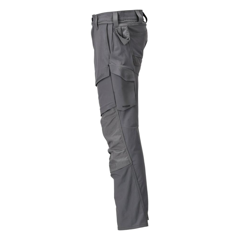 Pantalon avec poches genoux, pantalon ULTIMATE STRETCH, gris anthracite