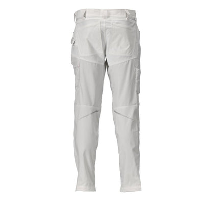 Pantalon avec poches genoux, blanc