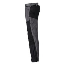 Pantalon avec poches genoux, gris anthracite/noir