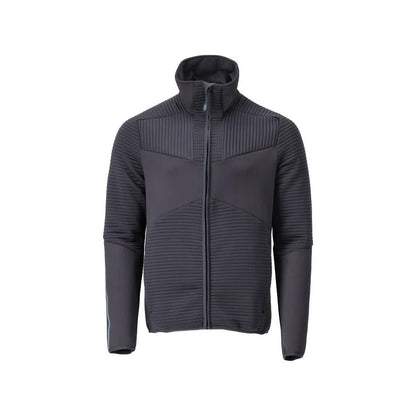 Fleece trui met microfleece jack met ritssluiting