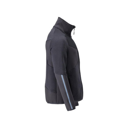 Fleece trui met microfleece jack met ritssluiting