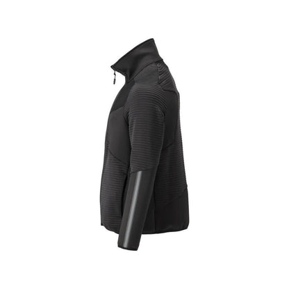 Fleece trui met microfleece jack met ritssluiting