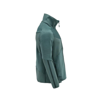 Fleece trui met microfleece jack met ritssluiting