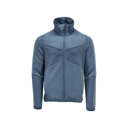 Fleece trui met microfleece jack met ritssluiting