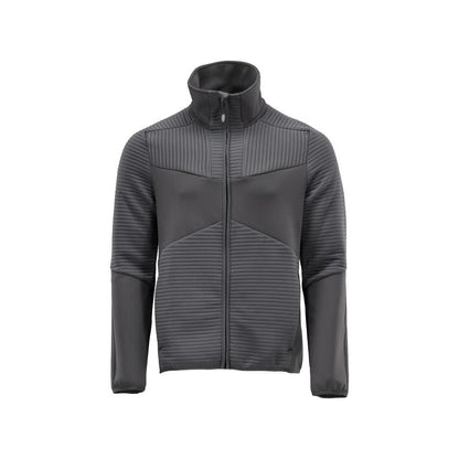 Fleece trui met microfleece jack met ritssluiting