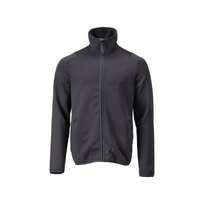 Fleece trui met microfleece jack met ritssluiting
