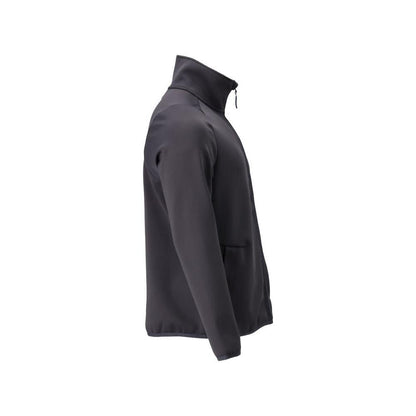 Fleece trui met microfleece jack met ritssluiting