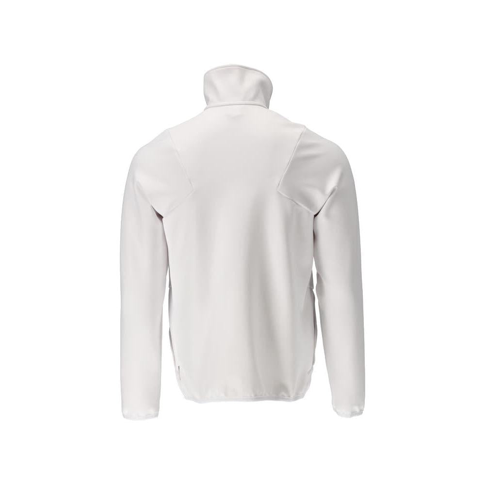 Fleece trui met microfleece jack met ritssluiting