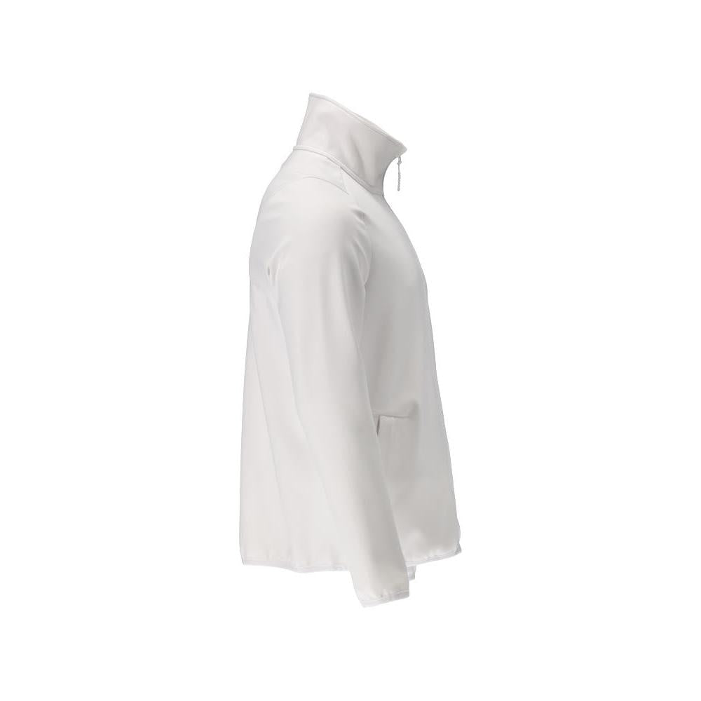 Fleece trui met microfleece jack met ritssluiting