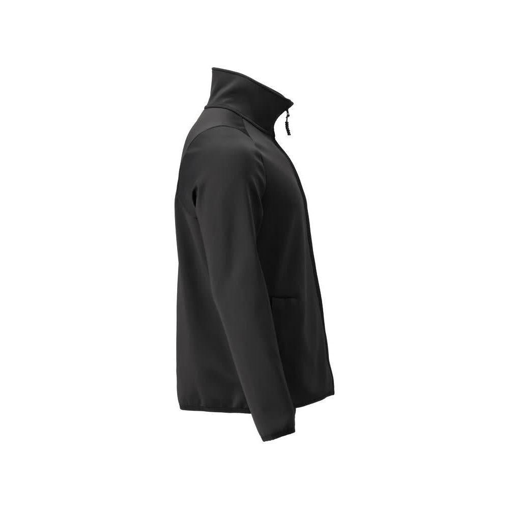 Fleece trui met microfleece jack met ritssluiting