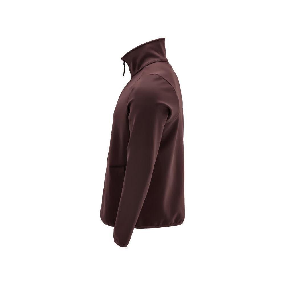 Fleece trui met microfleece jack met ritssluiting