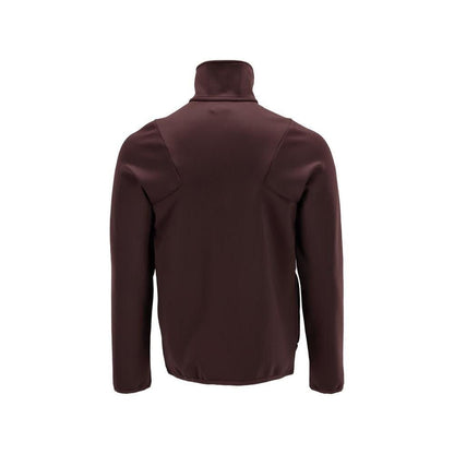 Fleece trui met microfleece jack met ritssluiting