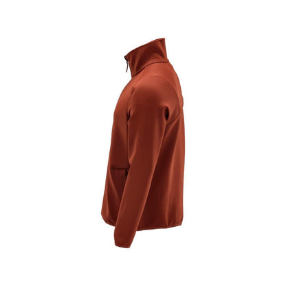 Fleece trui met microfleece jack met ritssluiting