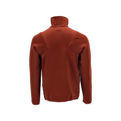Fleece trui met microfleece jack met ritssluiting