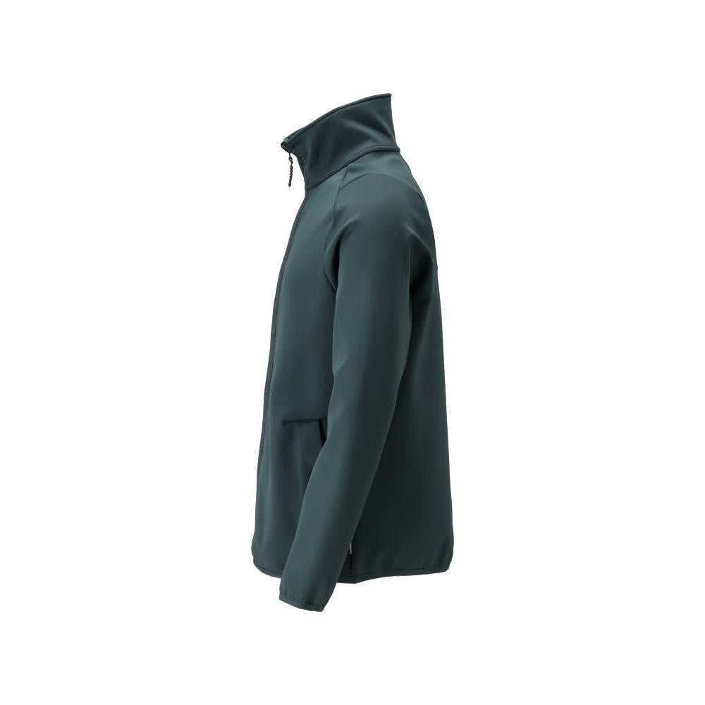 Fleece trui met microfleece jack met ritssluiting