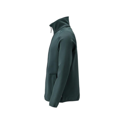 Fleece trui met microfleece jack met ritssluiting