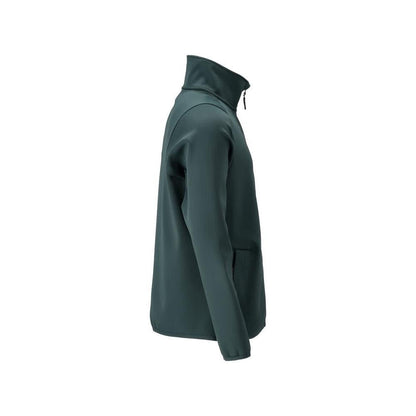 Fleece trui met microfleece jack met ritssluiting