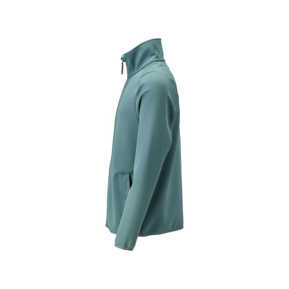 Fleece trui met microfleece jack met ritssluiting