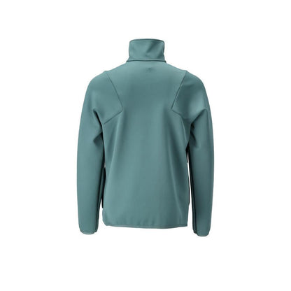 Fleece trui met microfleece jack met ritssluiting