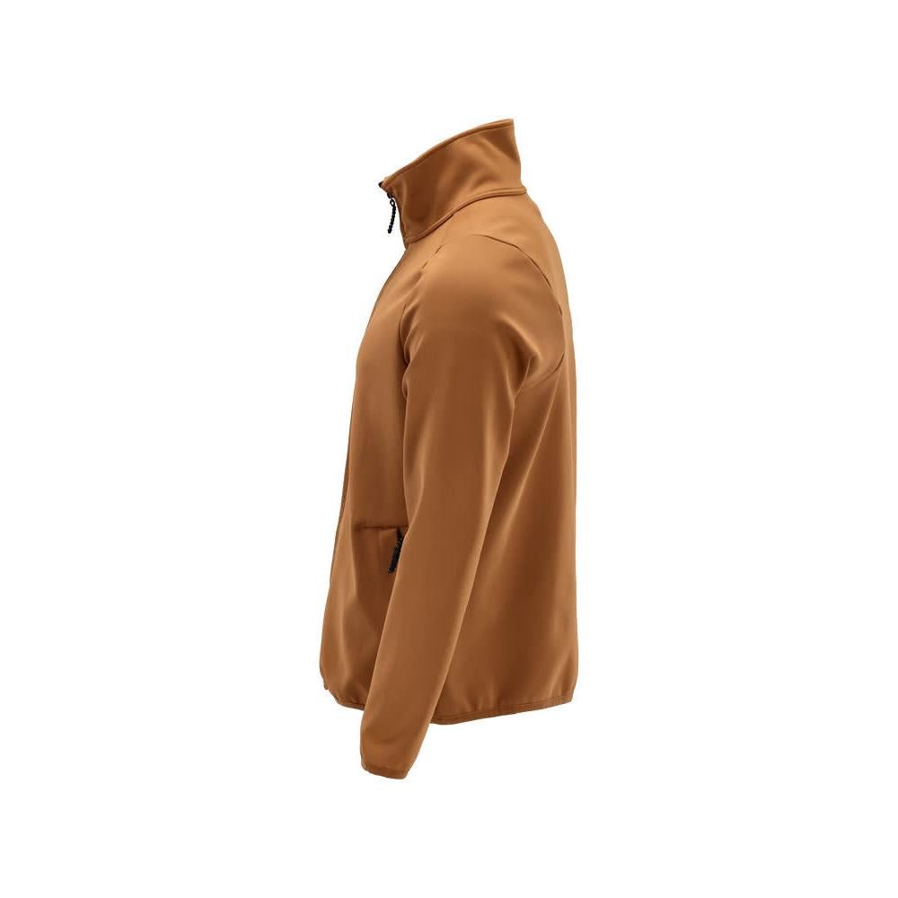 Fleece trui met microfleece jack met ritssluiting
