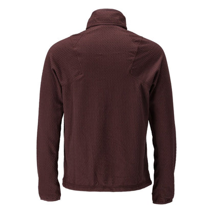 Microfleece trui met korte rits microfleece jas
