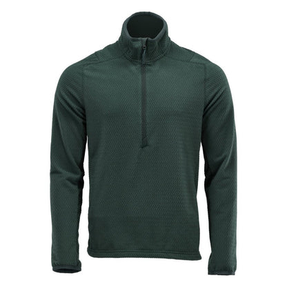 Microfleece trui met korte rits microfleece jas