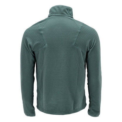 Microfleece trui met korte rits microfleece jas