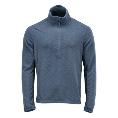 Microfleece trui met korte rits microfleece jas