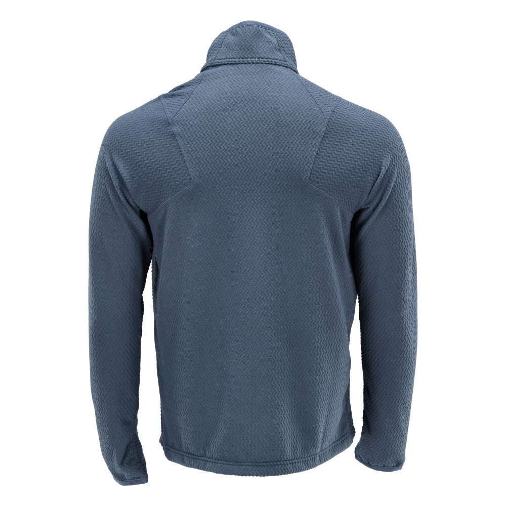 Microfleece trui met korte rits microfleece jas