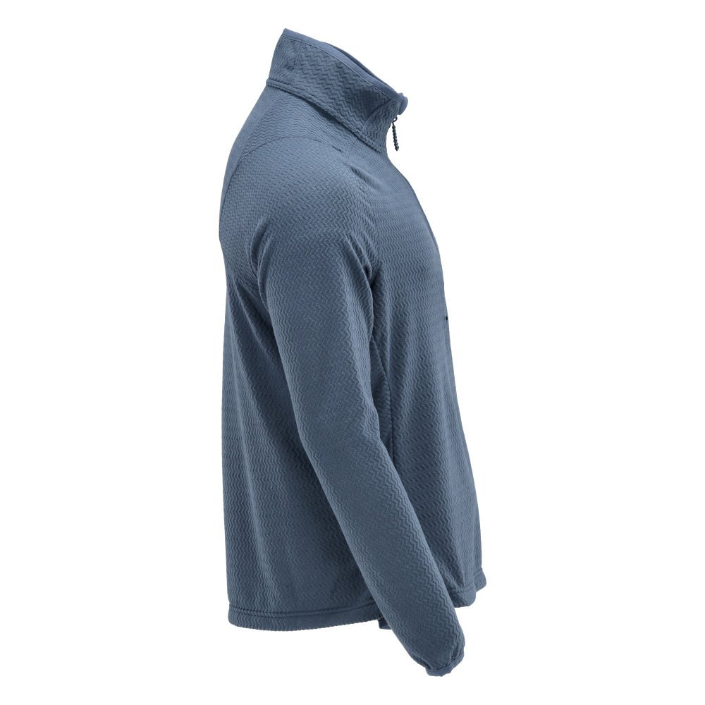 Microfleece trui met korte rits microfleece jas