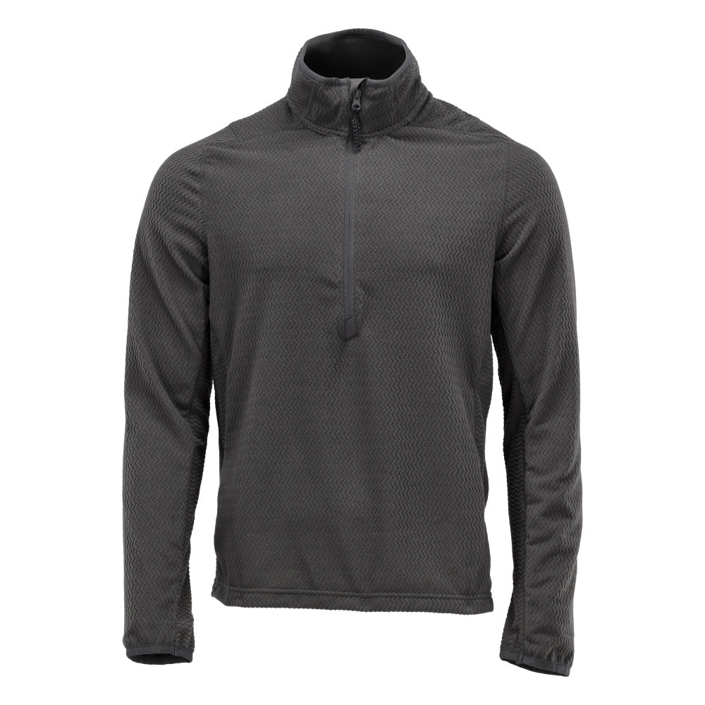 Microfleece trui met korte rits microfleece jas
