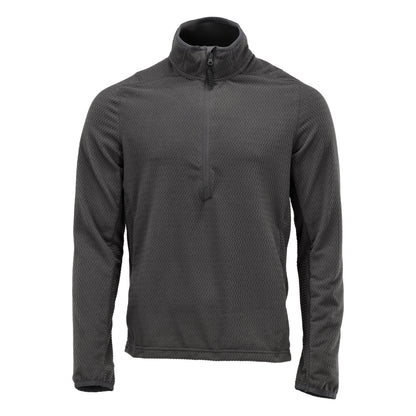 Microfleece trui met korte rits microfleece jas