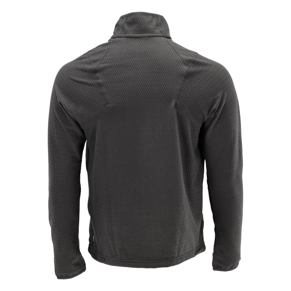 Microfleece trui met korte rits microfleece jas
