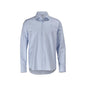 Chemise, coupe slim, bleu clair/blanc