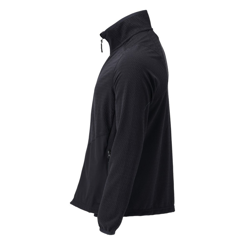 Pull micropolaire avec veste zippée en micropolaire