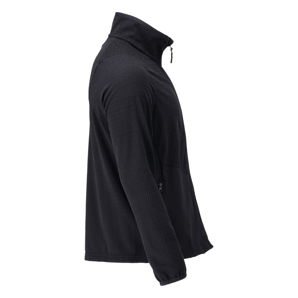 Pull micropolaire avec veste zippée en micropolaire