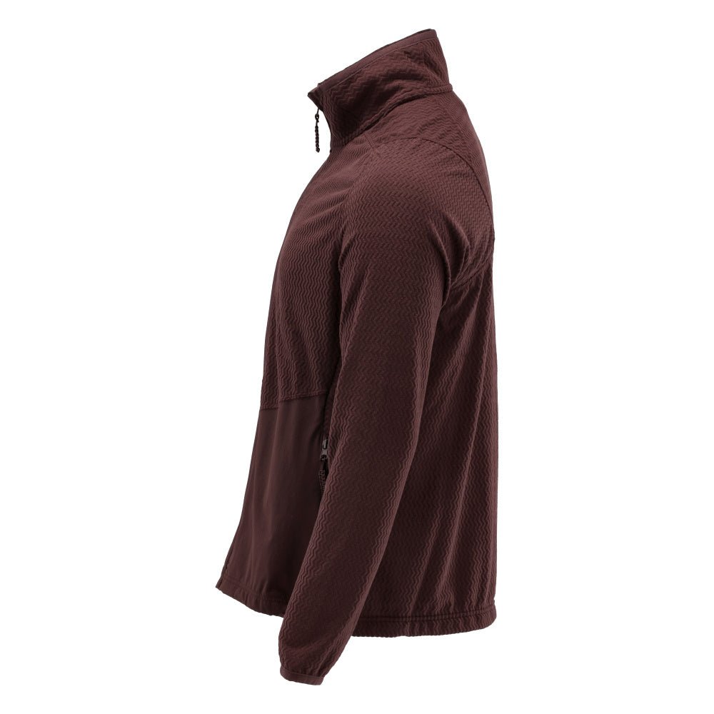 Pull micropolaire avec veste zippée en micropolaire