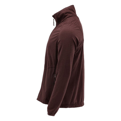 Pull micropolaire avec veste zippée en micropolaire