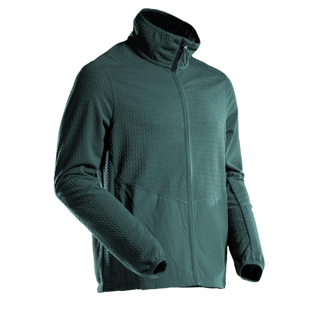 Pull micropolaire avec veste zippée en micropolaire