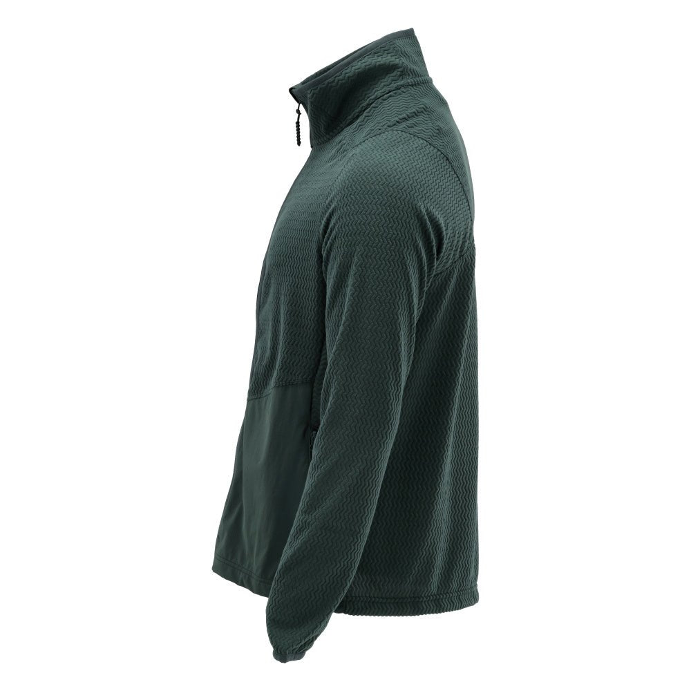 Pull micropolaire avec veste zippée en micropolaire