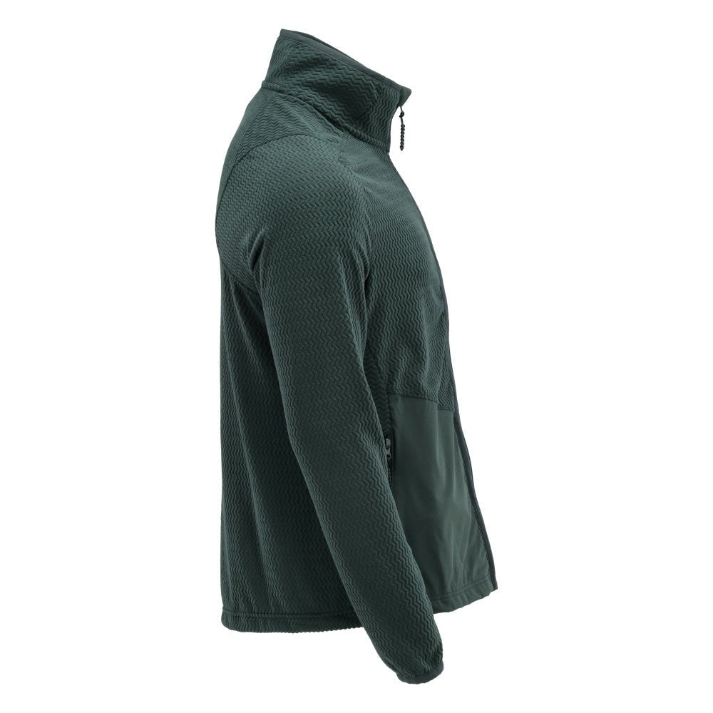 Pull micropolaire avec veste zippée en micropolaire