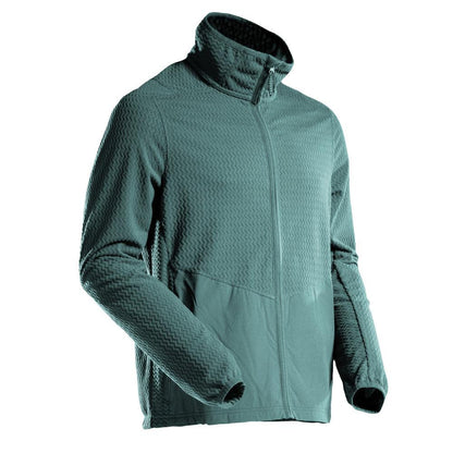 Pull micropolaire avec veste zippée en micropolaire