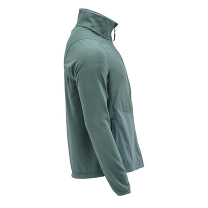 Pull micropolaire avec veste zippée en micropolaire