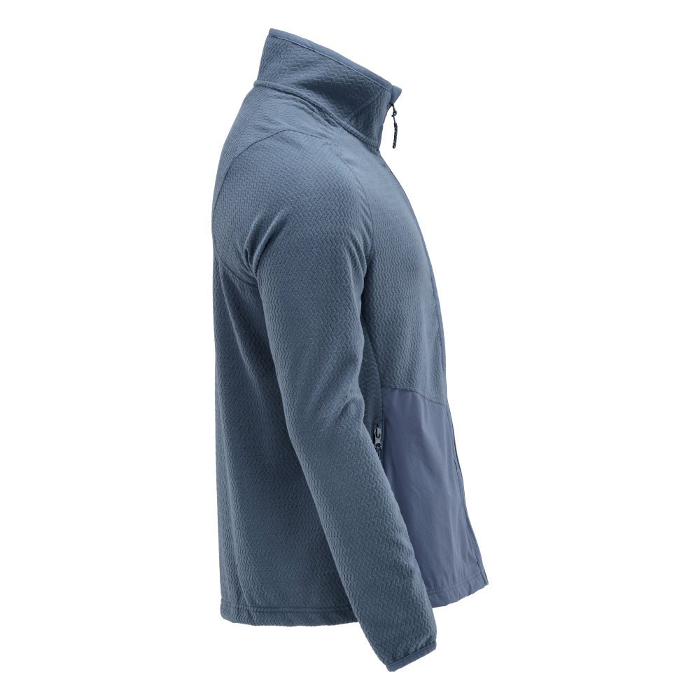Pull micropolaire avec veste zippée en micropolaire