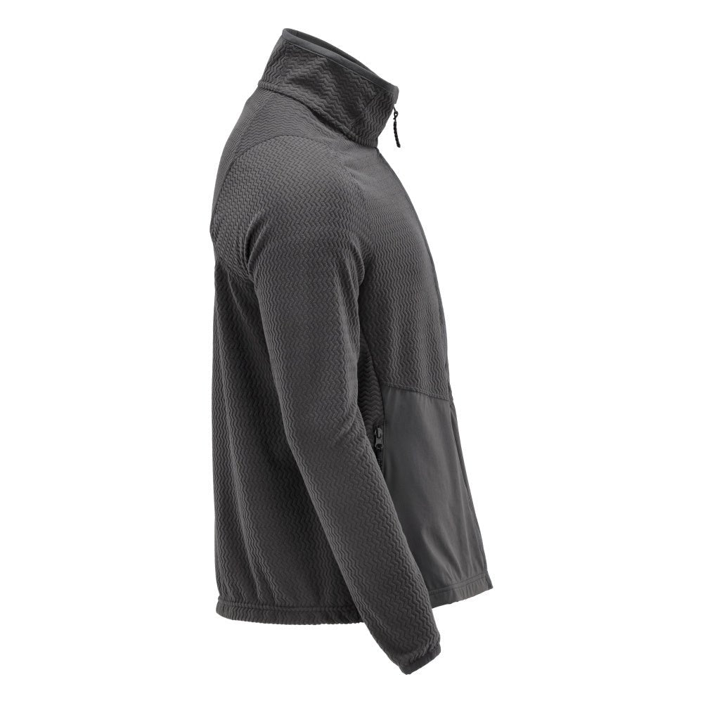 Pull micropolaire avec veste zippée en micropolaire