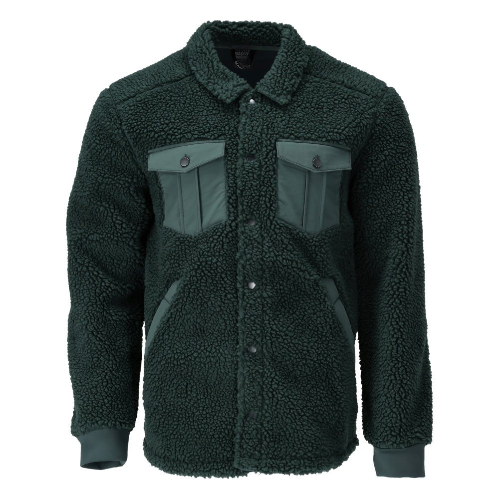 Shirt van vezelbont