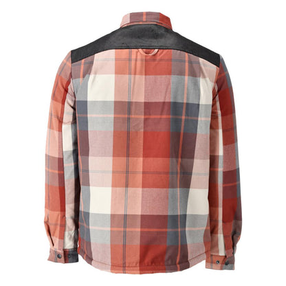 Overhemd, geruit, voering van vezelbont, thermoshirt