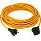 Câble d'alimentation Numatic NuCable avec fiche, 3 x 1 mm² - 15 m de long JAUNE | Paquet (1 pièce)