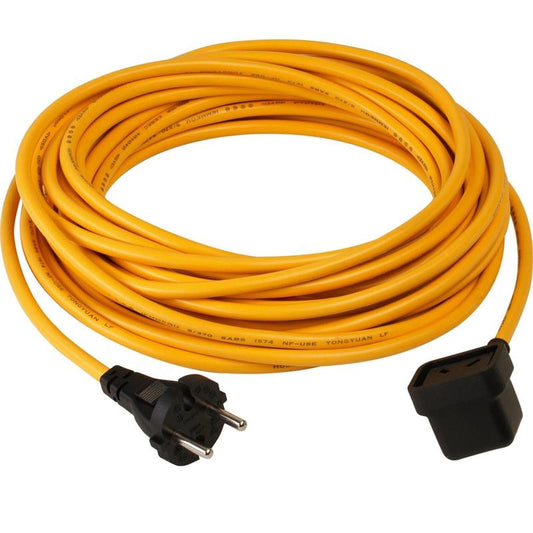 Numatic supply cable 3-wire, 15.0 x 1.50 mm, yellow for HFM | Pak (1 stuk)